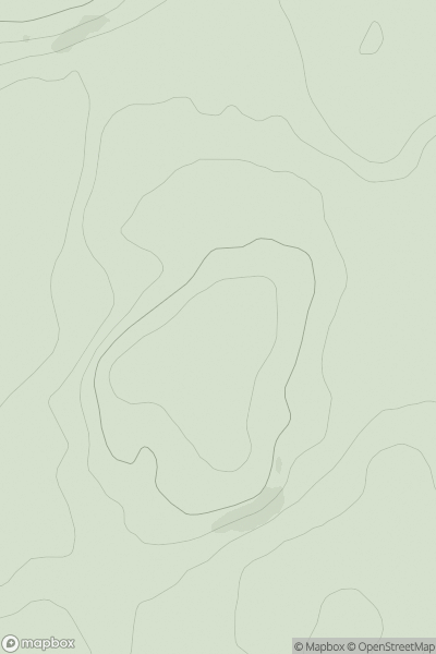 Thumbnail image for Black Hill [Carrick and Galloway] showing contour plot for surrounding peak